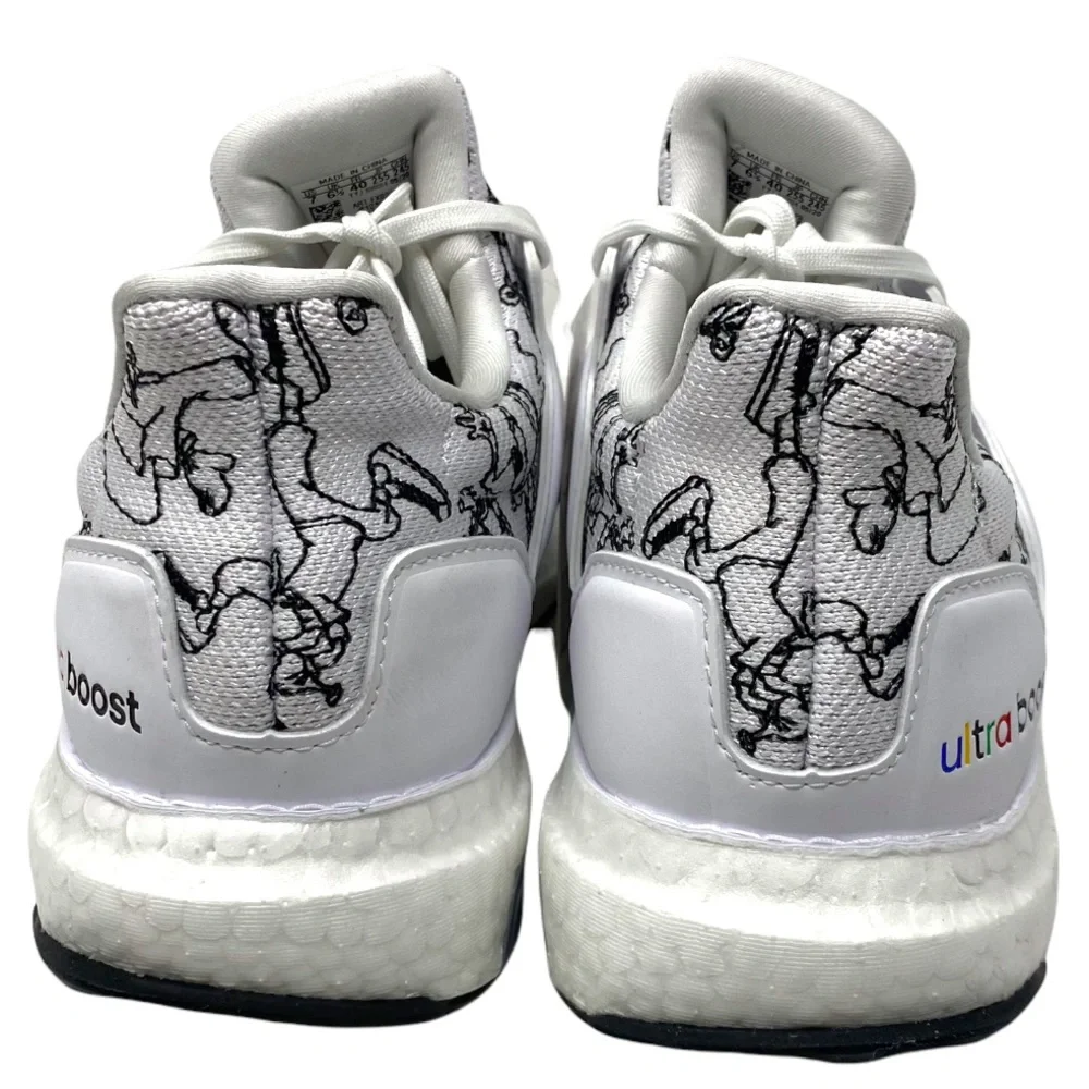 ADIDAS Ultraboost DNA x Disney Sneaker Youth Size 7, Women’s Size 8 in White - Picture 6 of 13